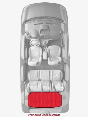 ЭВА коврики «Queen Lux» багажник для Bugatti Chiron